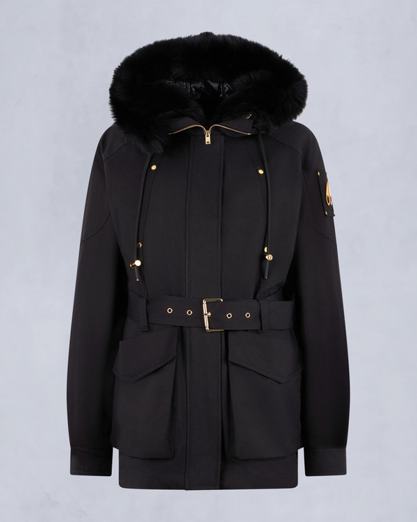 Moose Knuckles - M35LJ152GS - Gold Series Nova Shearling Trim  3Q Jacket  - WOMENS -  - GM