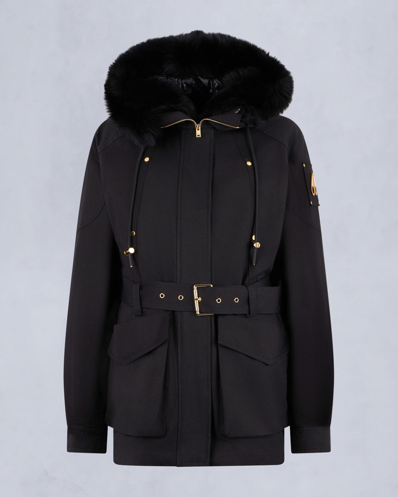 Moose Knuckles - M35LJ152GS - Gold Series Nova Shearling Trim  3Q Jacket  - WOMENS -  - GM
