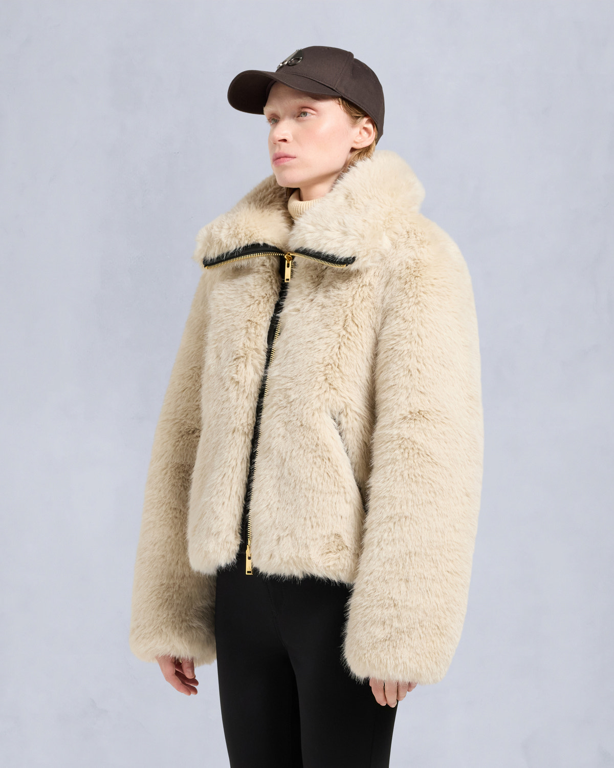 Moose Knuckles - M35LJ173G - Gold Series Sutton Bunny Jacket - WOMENS -  - Front