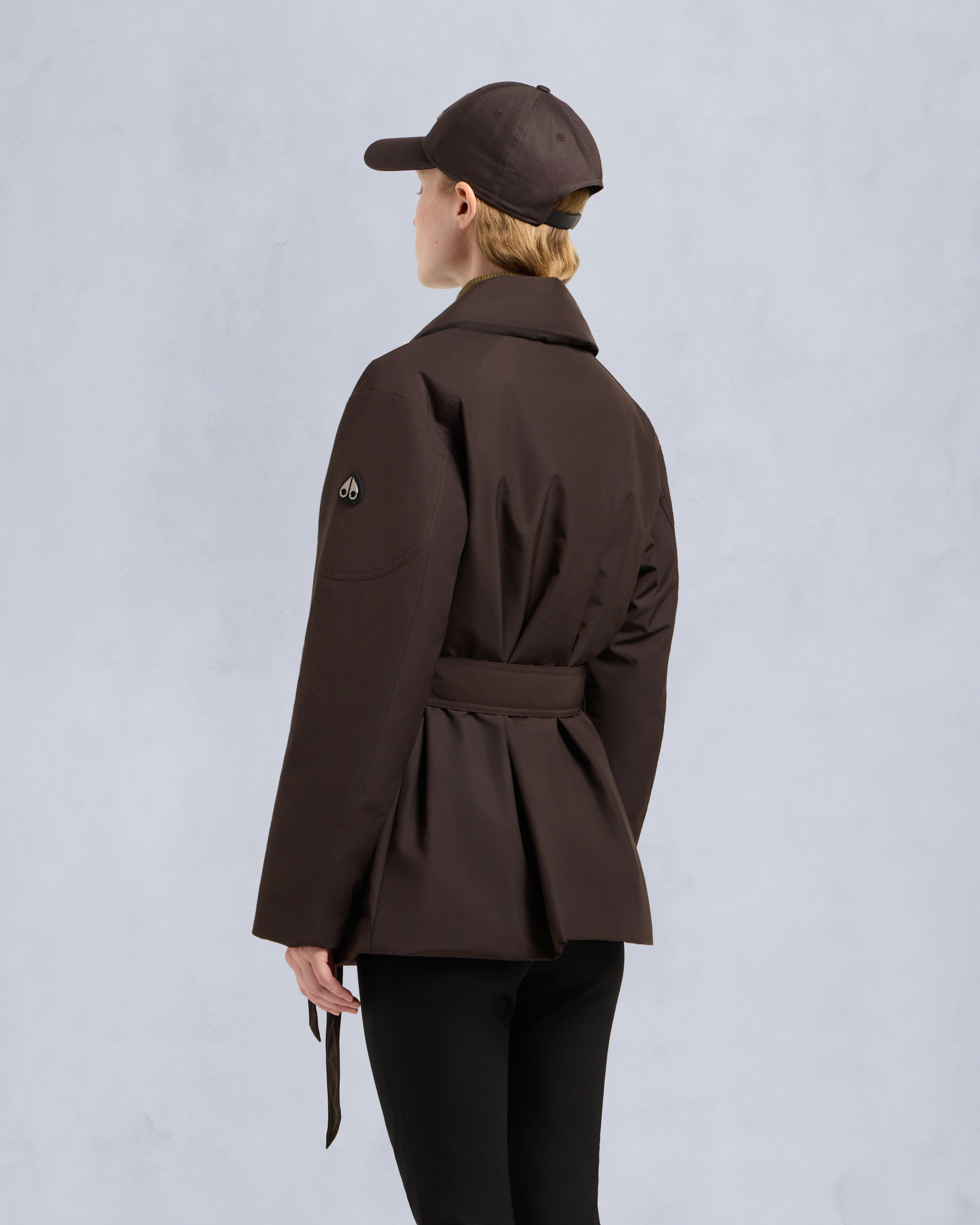 Moose Knuckles - M35LJ175 - Lonsdale Short Wrap Jacket - WOMENS -  - Back