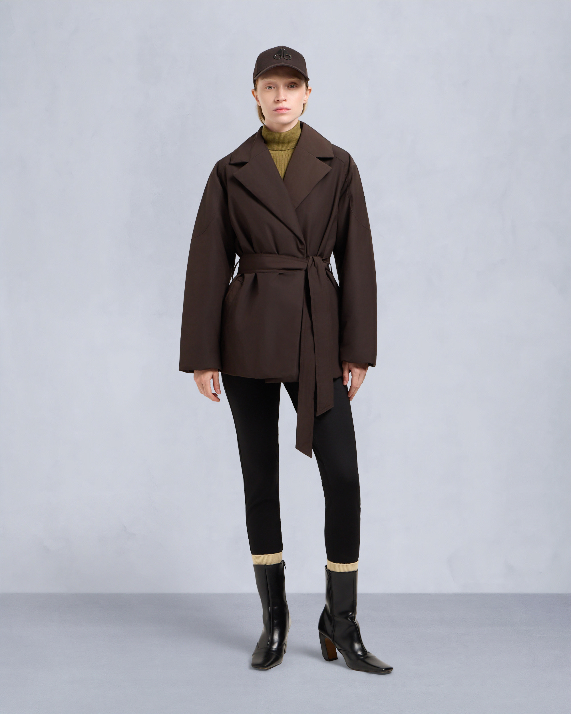 Moose Knuckles Womens Lonsdale Short Wrap Jacket  M35LJ175 Front Category