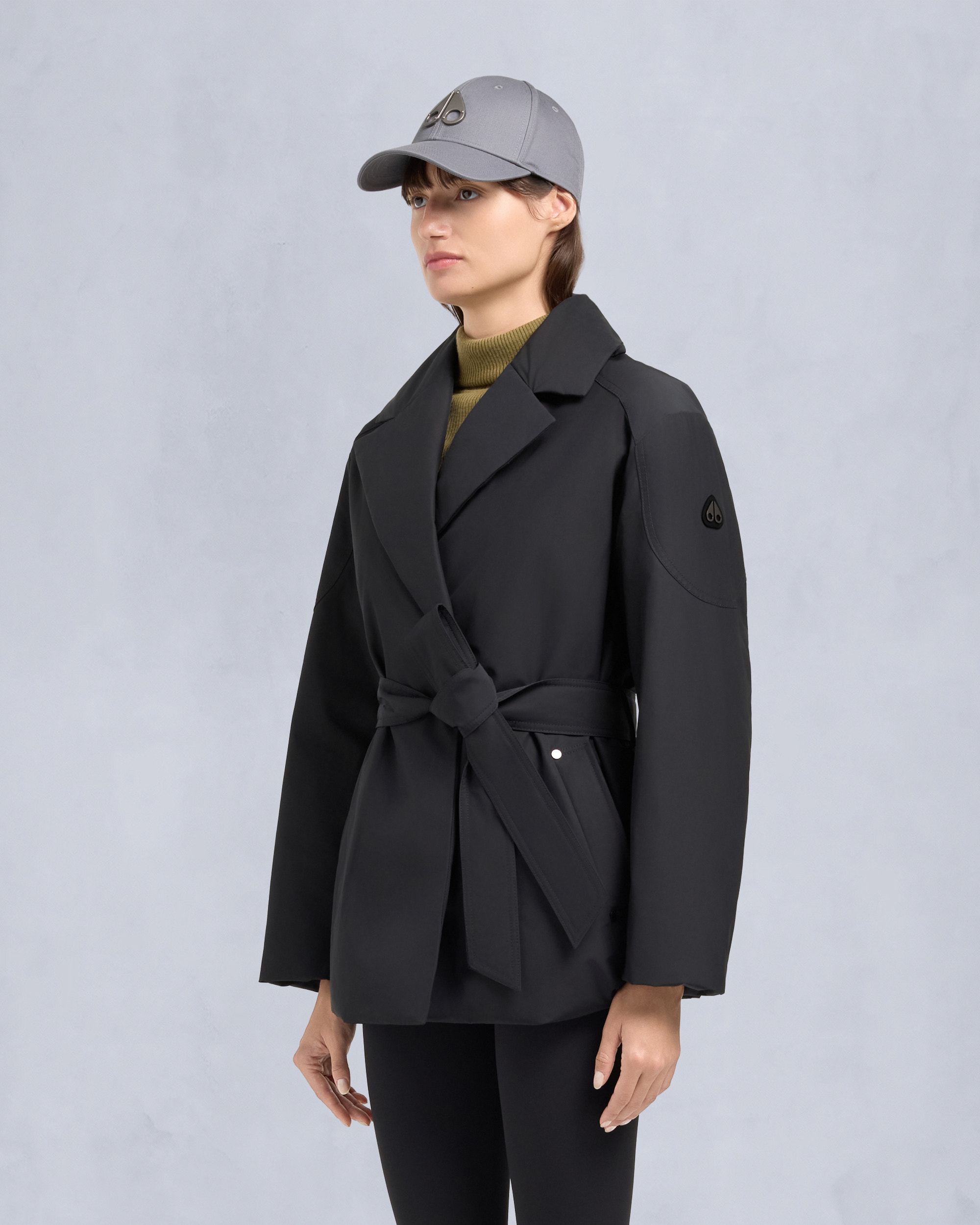 Moose Knuckles - M35LJ175 - Lonsdale Short Wrap Jacket - WOMENS -  - Front