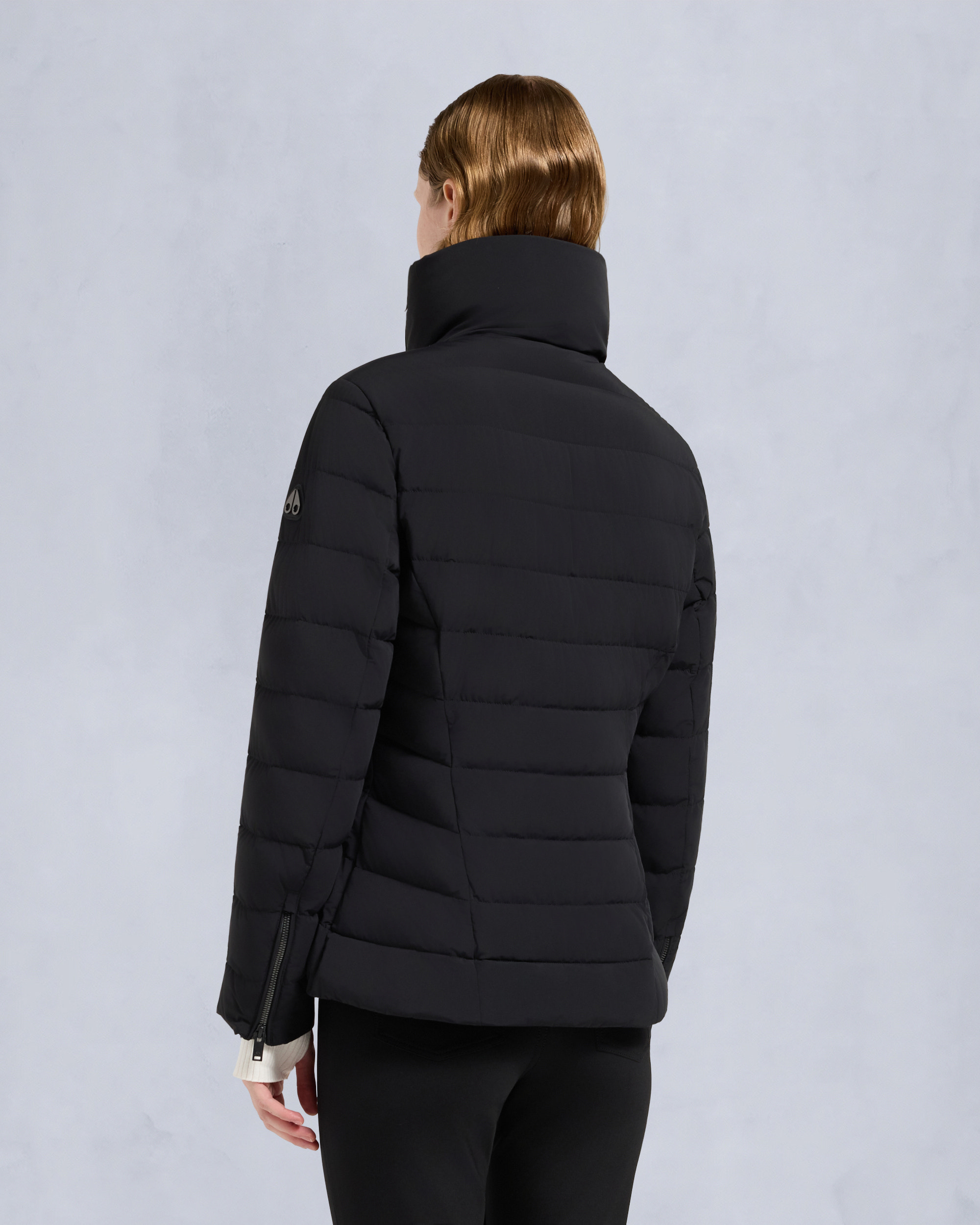 Moose Knuckles - M35LJ177 - Harlowe Down Moto Jacket - WOMENS -  - Back