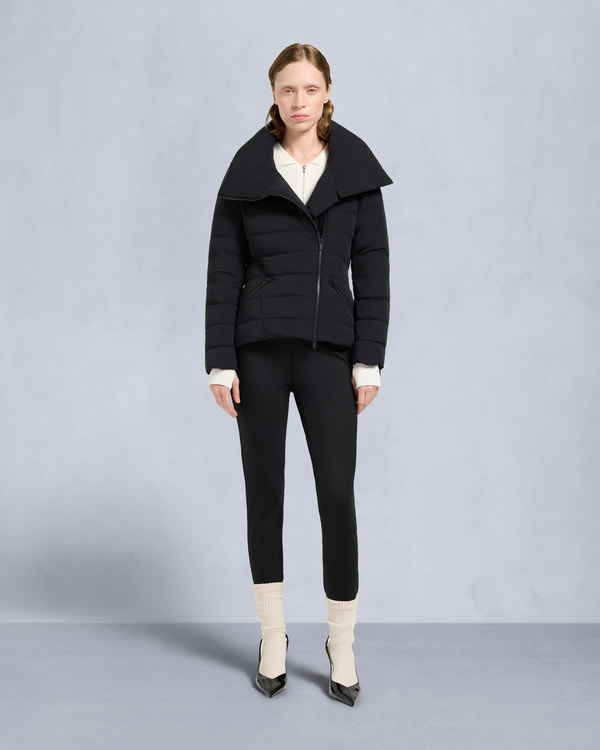 Moose Knuckles - M35LJ177 - Harlowe Down Moto Jacket - WOMENS -  - Front Category