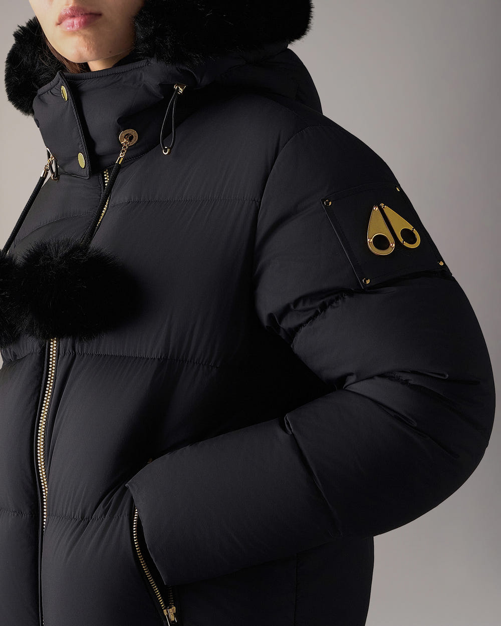 Moose Knuckles - M35LJ189G - Gold Series Misti Down Puffer - WOMENS -  - Detail1