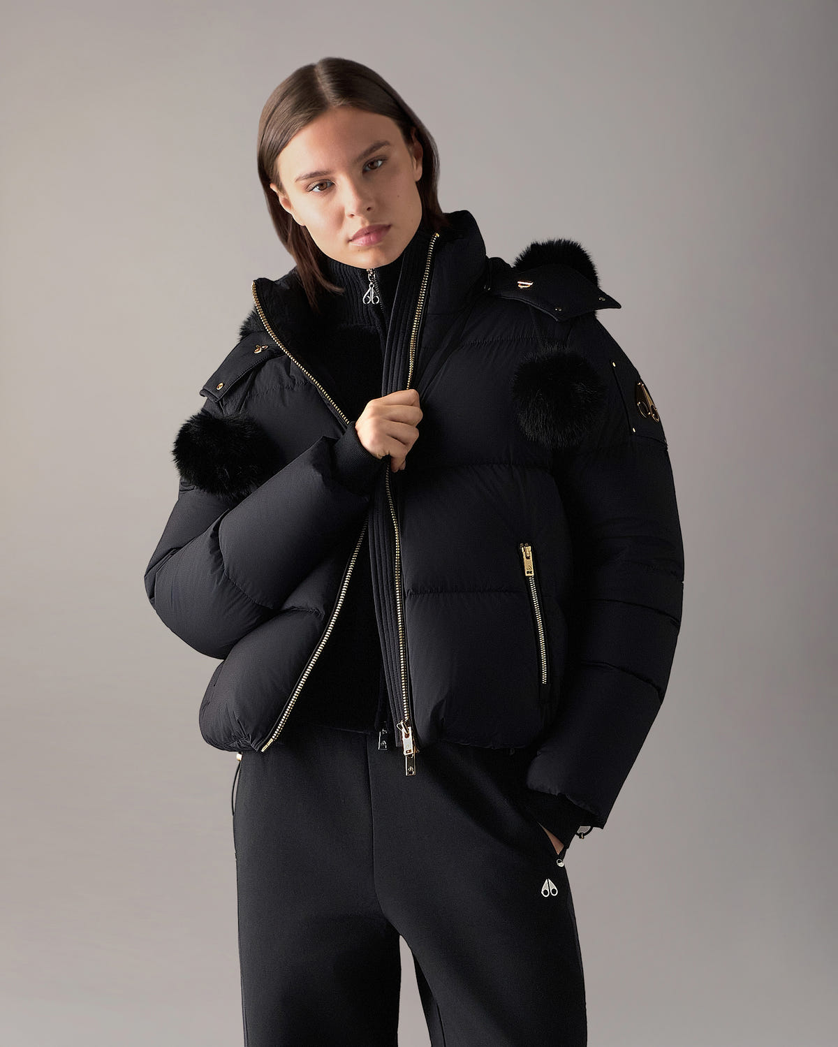 Moose Knuckles - M35LJ189G - Gold Series Misti Down Puffer - WOMENS -  - Front Category