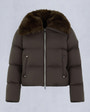Moose Knuckles - M35LJ195S - Belle Dune Short Shearling Trim Puffer - WOMENS -  - GM