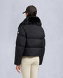 Moose Knuckles - M35LJ195S - Belle Dune Short Shearling Trim Puffer - WOMENS -  - Back