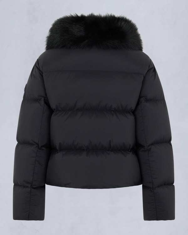 Moose Knuckles - M35LJ195S - Belle Dune Short Shearling Trim Puffer - WOMENS -  - Detail2