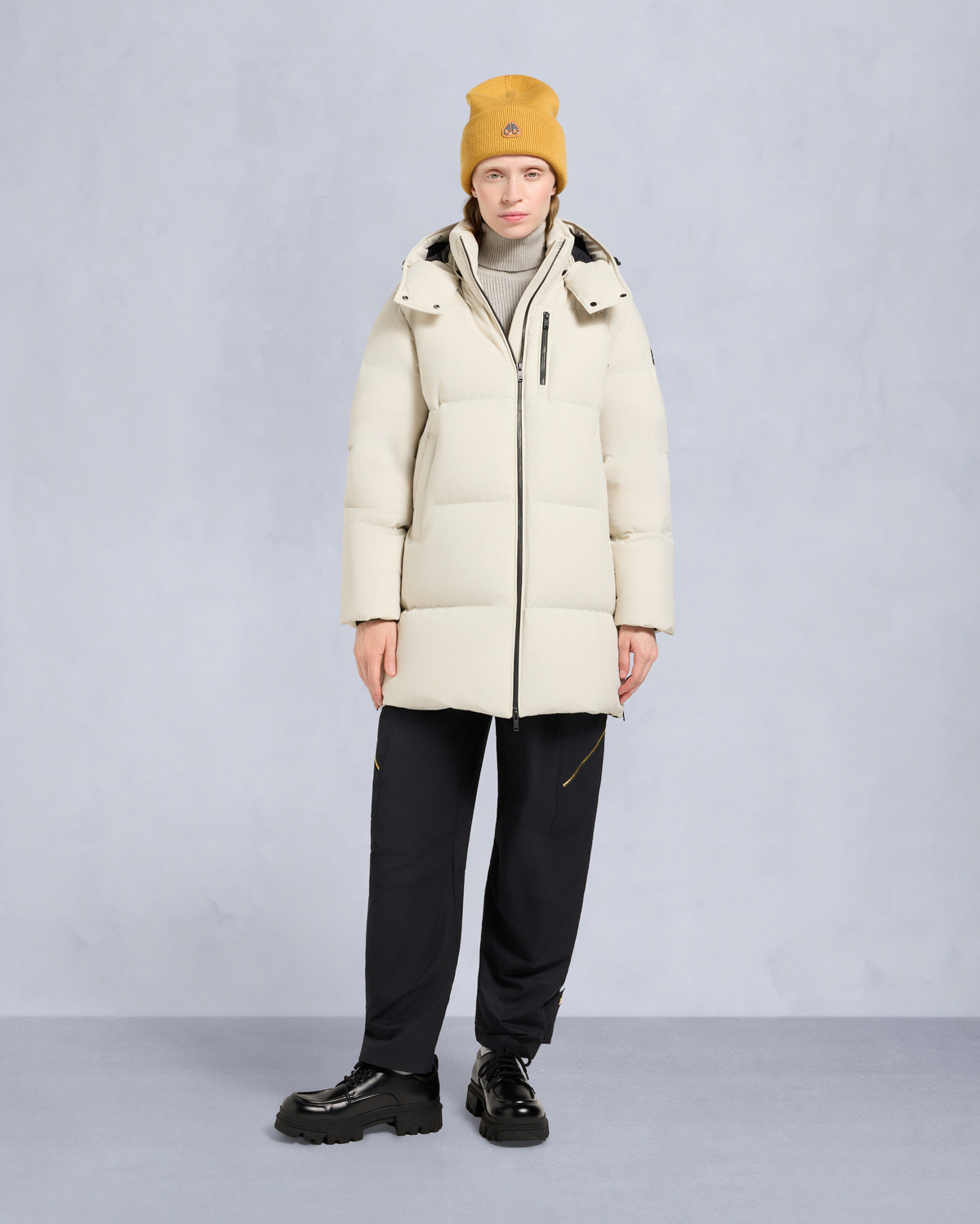 Moose Knuckles - M35LJ205S - Nyluxe Chelia Shearling 3Q Jacket - WOMENS -  - Detail3