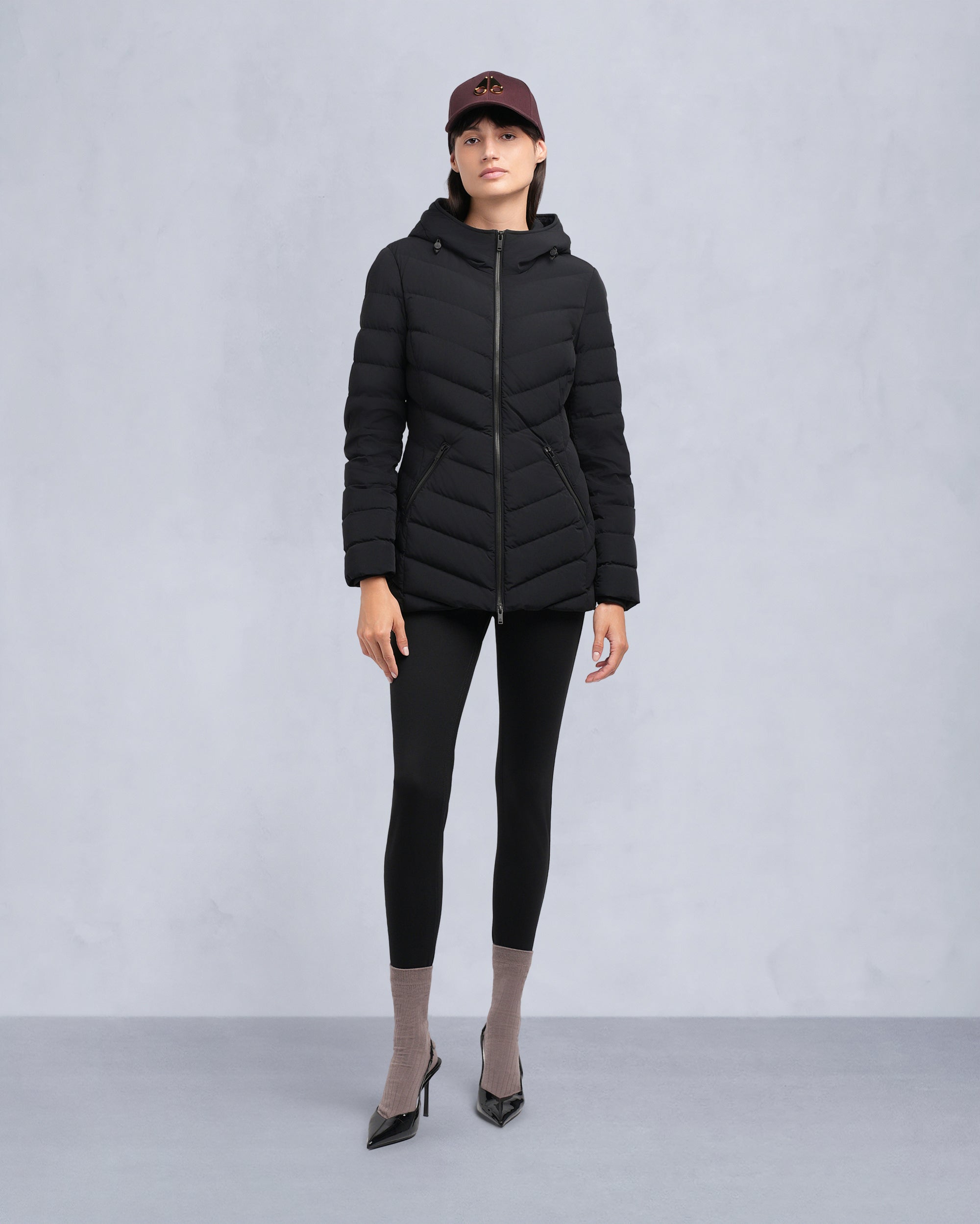 Roselawn Shearling Trim Jacket | Women | Moose Knuckles