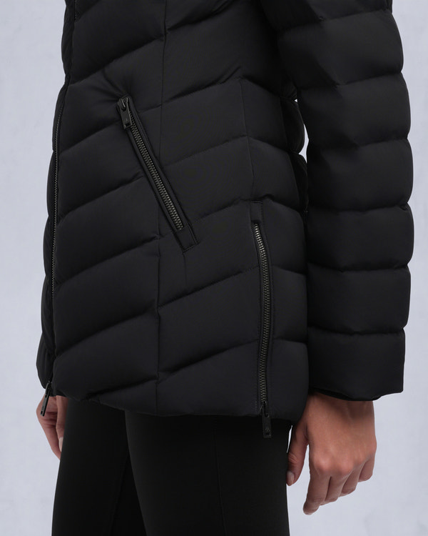 Moose Knuckles - M35LJ206S - ROSELAWN SHEARLING TRIM JACKET - WOMENS -  - Detail6