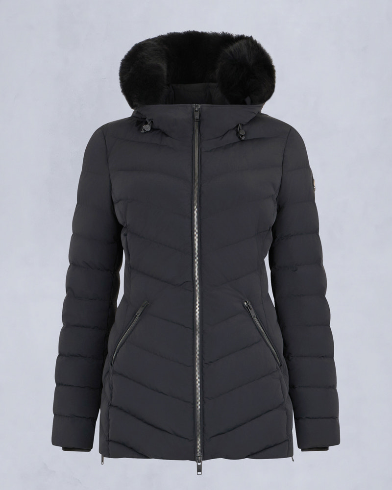 Moose Knuckles - M35LJ206S - ROSELAWN SHEARLING TRIM JACKET - WOMENS -  - GM