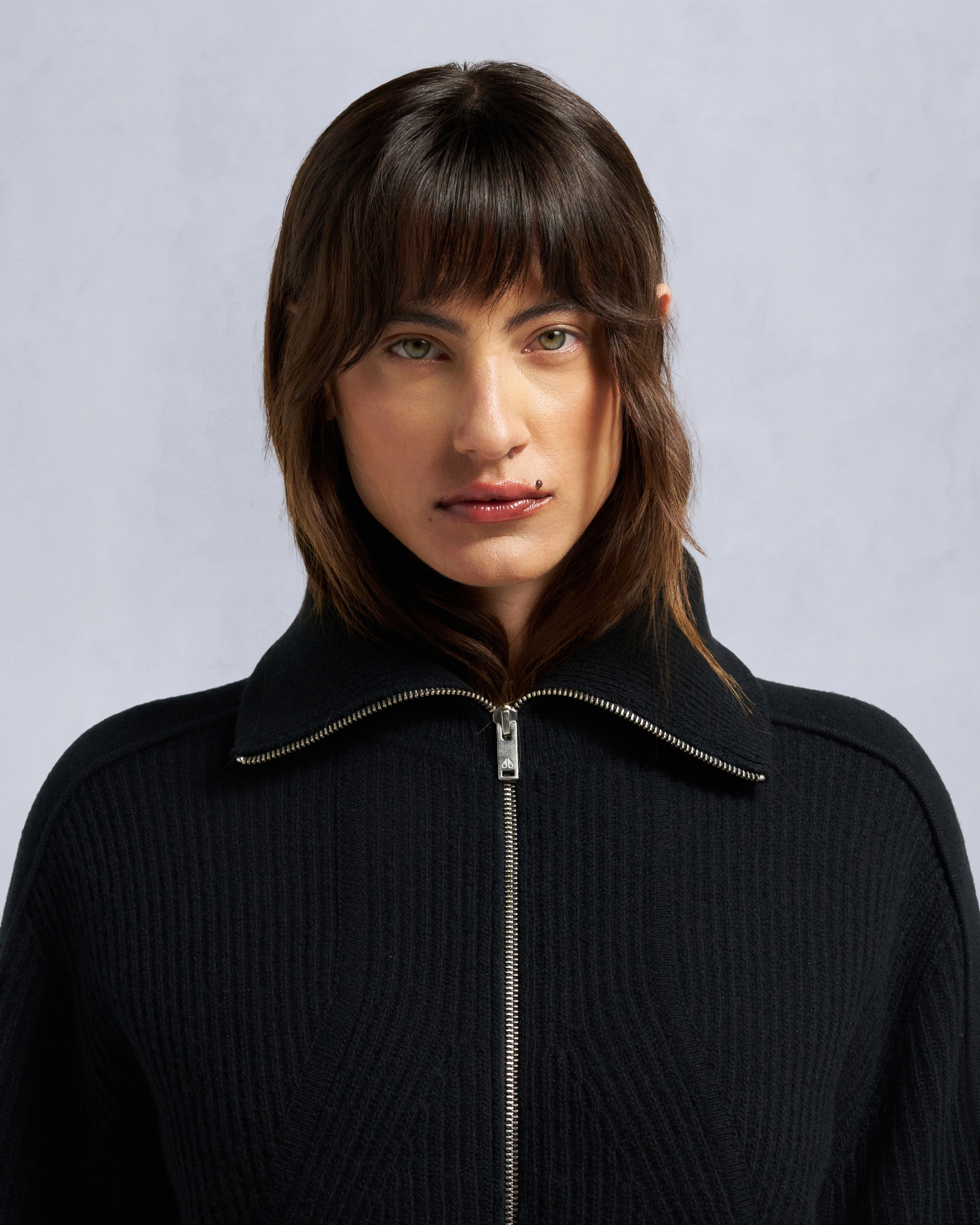 Moose Knuckles - M35LK650 - Corina Full-Zip Sweater - WOMENS -  - Detail4