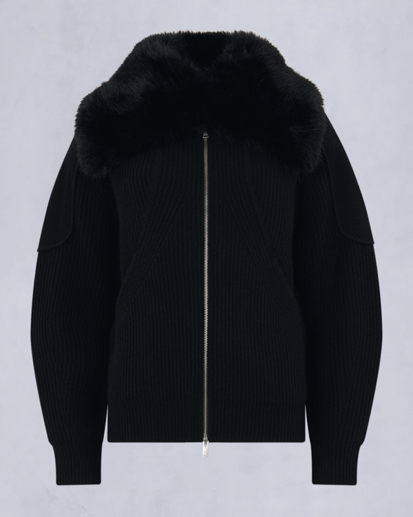 Moose Knuckles - M35LK650 - Corina Full-Zip Sweater - WOMENS -  - GM