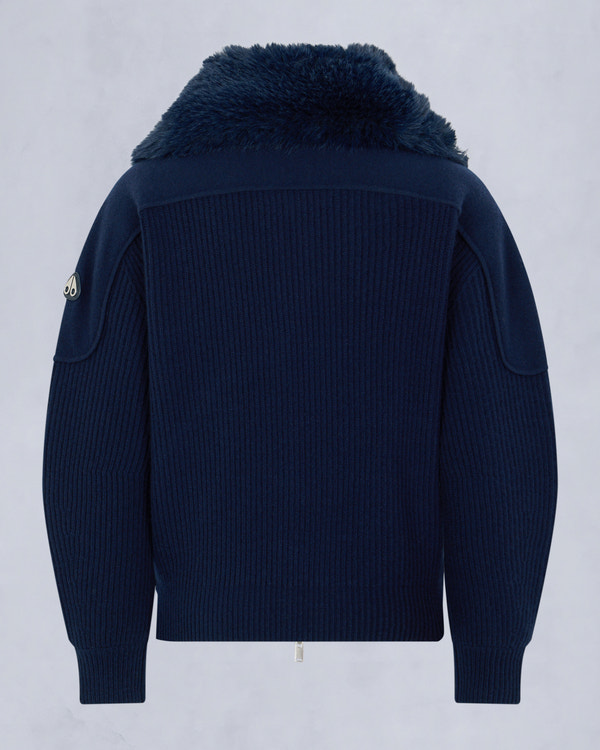 Moose Knuckles - M35LK650 - Corina Full-Zip Sweater - WOMENS -  - Detail2