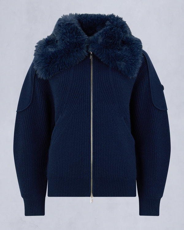 Moose Knuckles - M35LK650 - Corina Full-Zip Sweater - WOMENS -  - GM