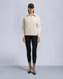 Moose Knuckles Womens Corina Quarter-Zip Sweater  M35LK651 Front Category