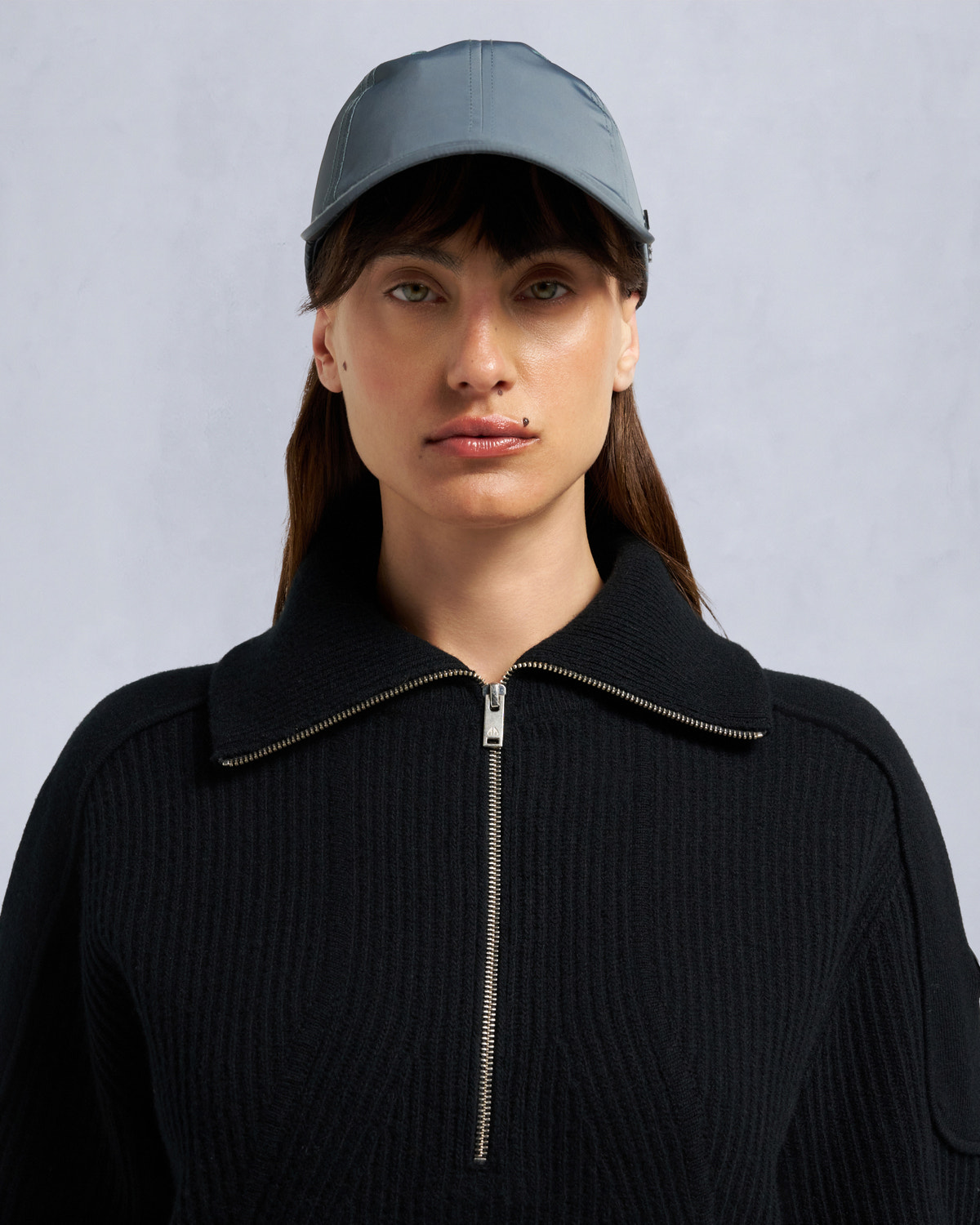 Moose Knuckles - M35LK651 - Corina Quarter-Zip Sweater - WOMENS -  - Detail3