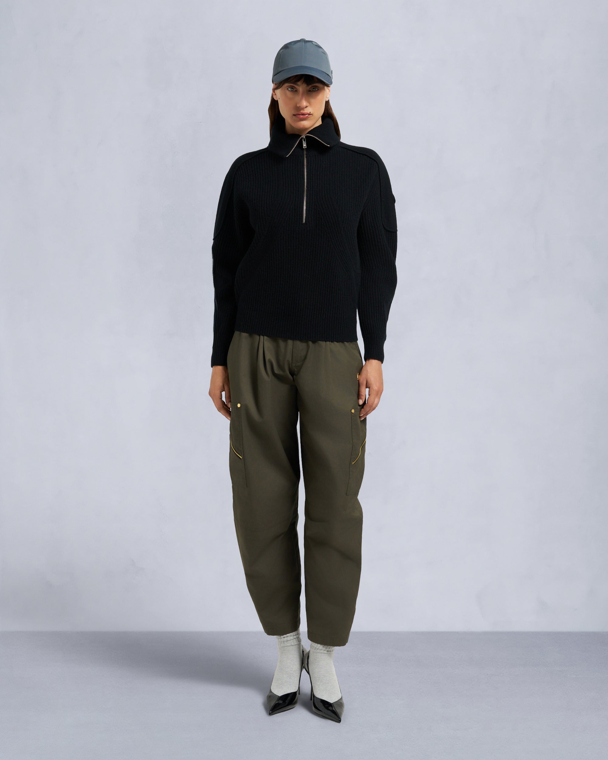 Corina Quarter-Zip Sweater | Women | Moose Knuckles