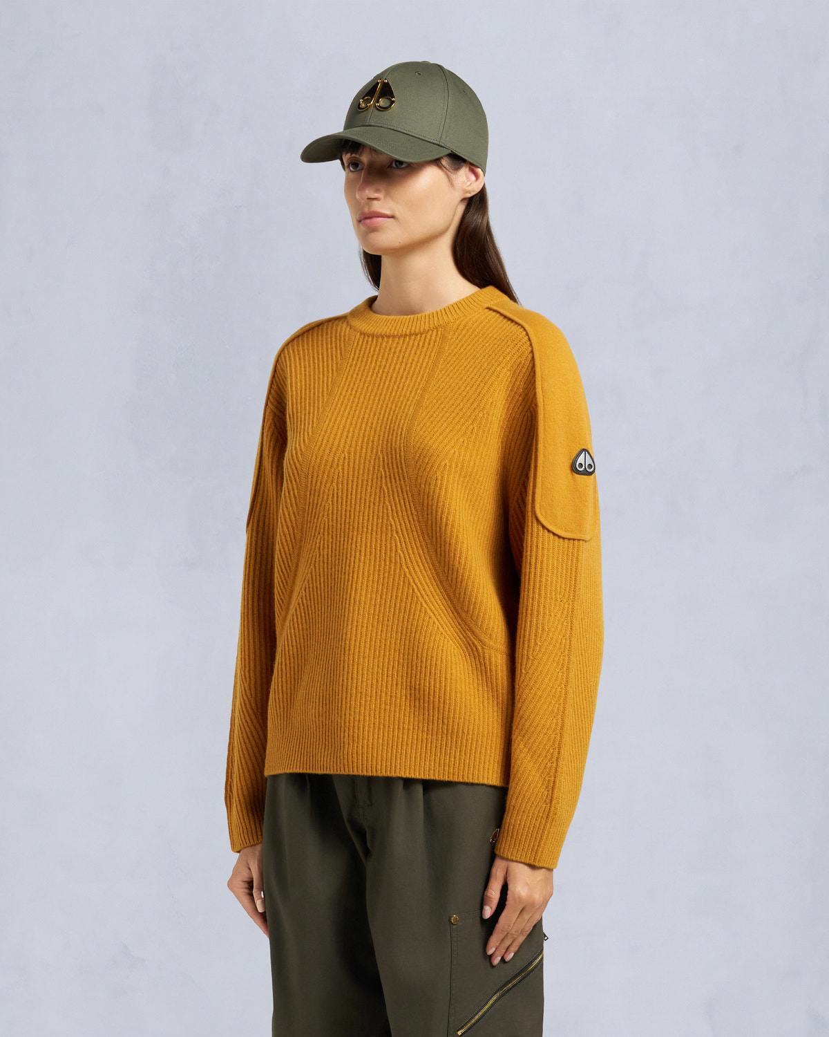 Moose Knuckles - M35LK652 - Corina Crewneck Sweater - WOMENS -  - Front