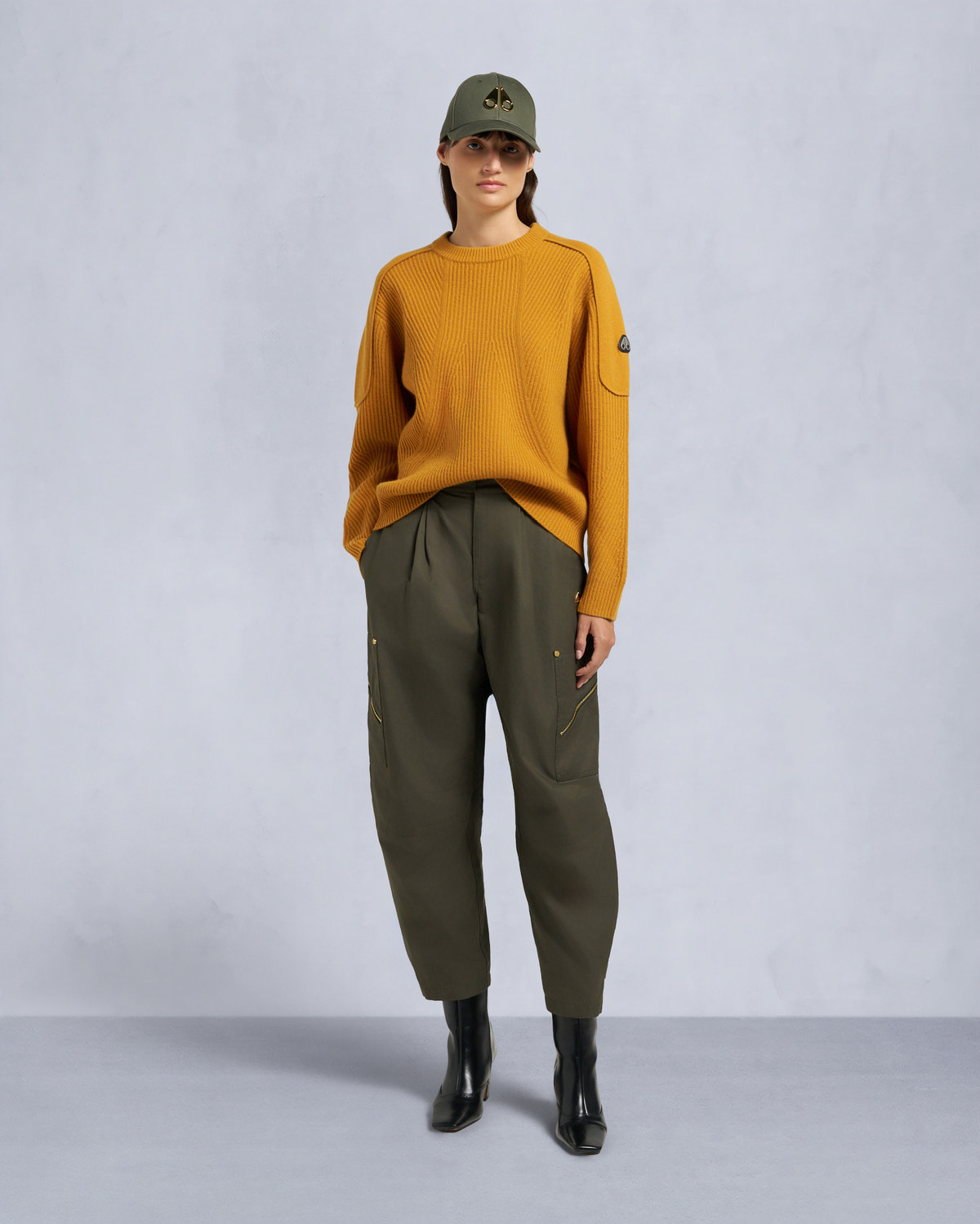 Moose Knuckles - M35LK652 - Corina Crewneck Sweater - WOMENS -  - Front Category