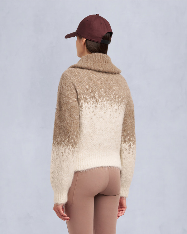 Moose Knuckles - M35LK680 - Palmer Full-Zip Sweater - WOMENS -  - Back