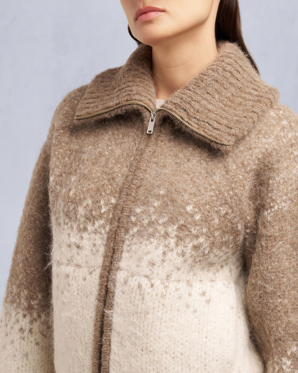 Moose Knuckles - M35LK680 - Palmer Full-Zip Sweater - WOMENS -  - Detail6