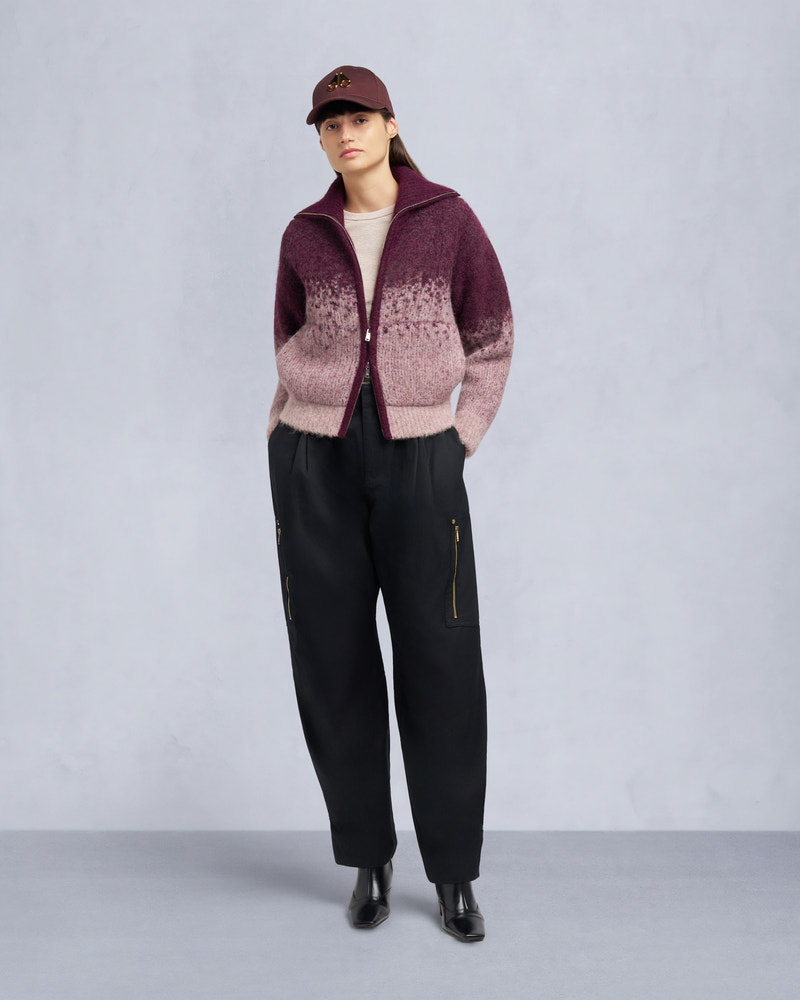 Moose Knuckles - M35LK680 - Palmer Full-Zip Sweater - WOMENS -  - Front Category