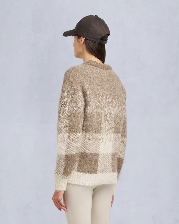 Moose Knuckles - M35LK684 - Palmer Crewneck Sweater - WOMENS -  - Back