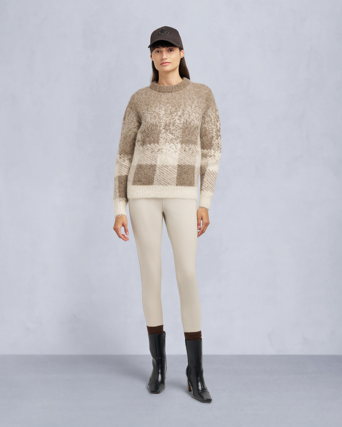 Moose Knuckles - M35LK684 - Palmer Crewneck Sweater - WOMENS -  - Front Category