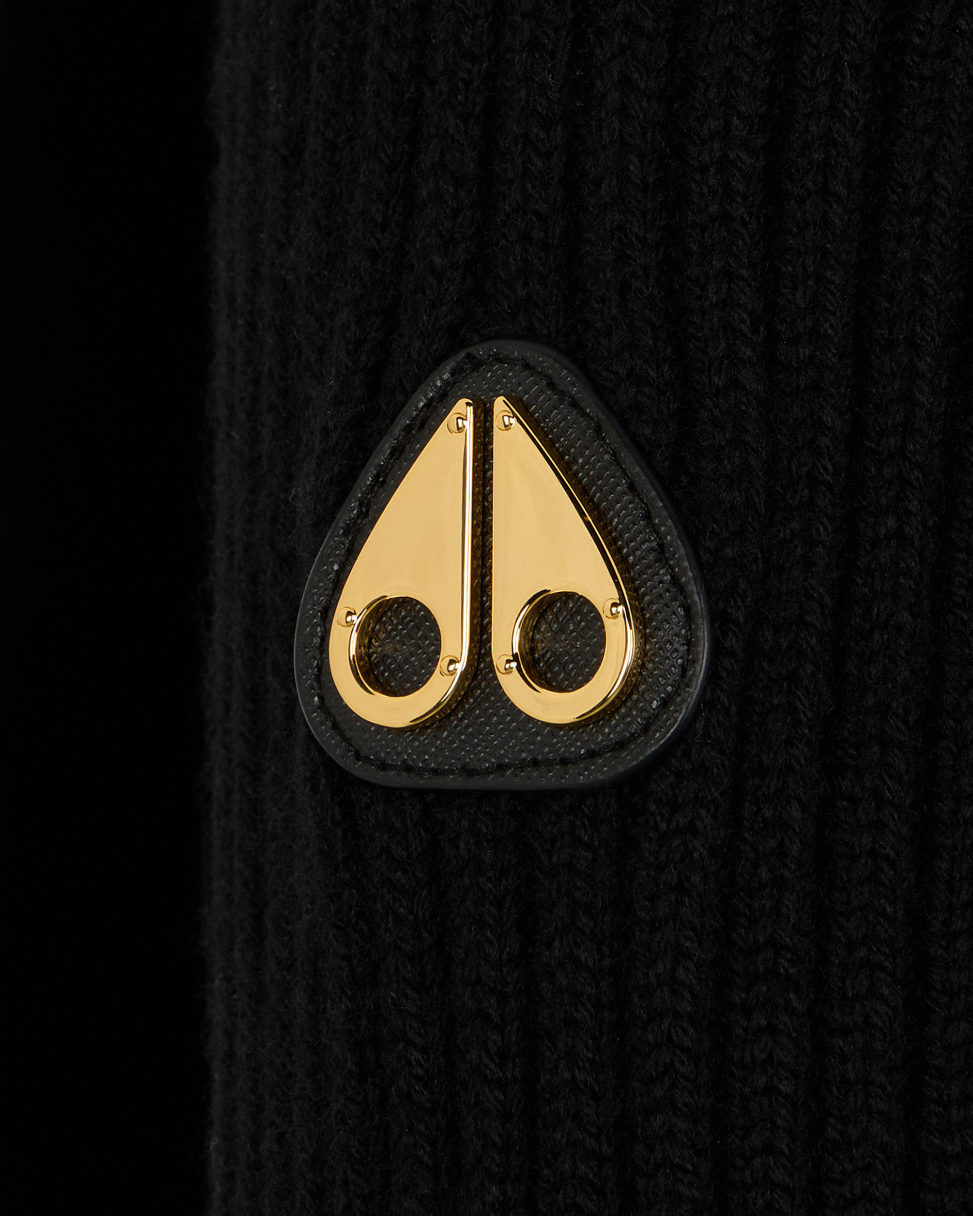 Moose Knuckles - M35LK690G - Dua Bunny Wool Blend Sweater Gold Series - WOMENS -  - Detail1