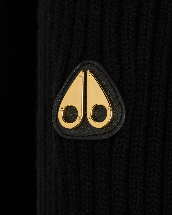 Moose Knuckles - M35LK690G - Dua Bunny Wool Blend Sweater Gold Series - WOMENS -  - Detail1