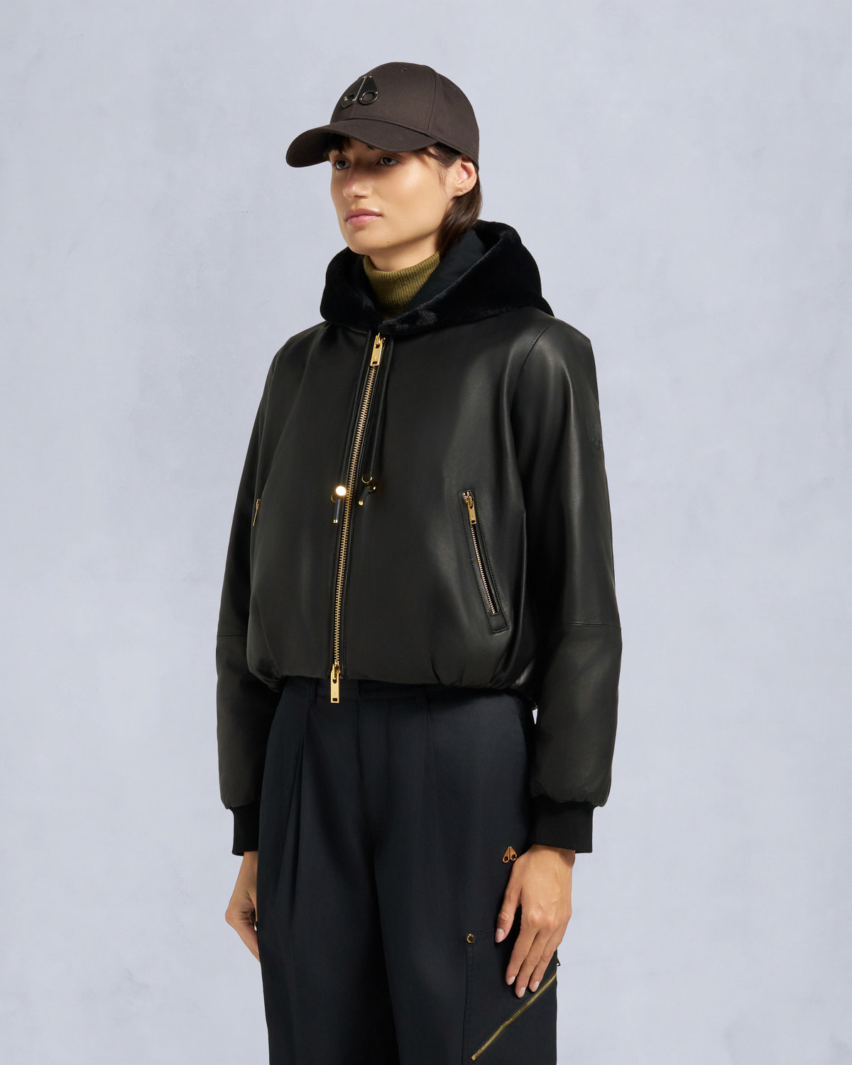 Moose Knuckles - M35LL303G - Gold Series Cardin Bunny Jacket - WOMENS -  - Front