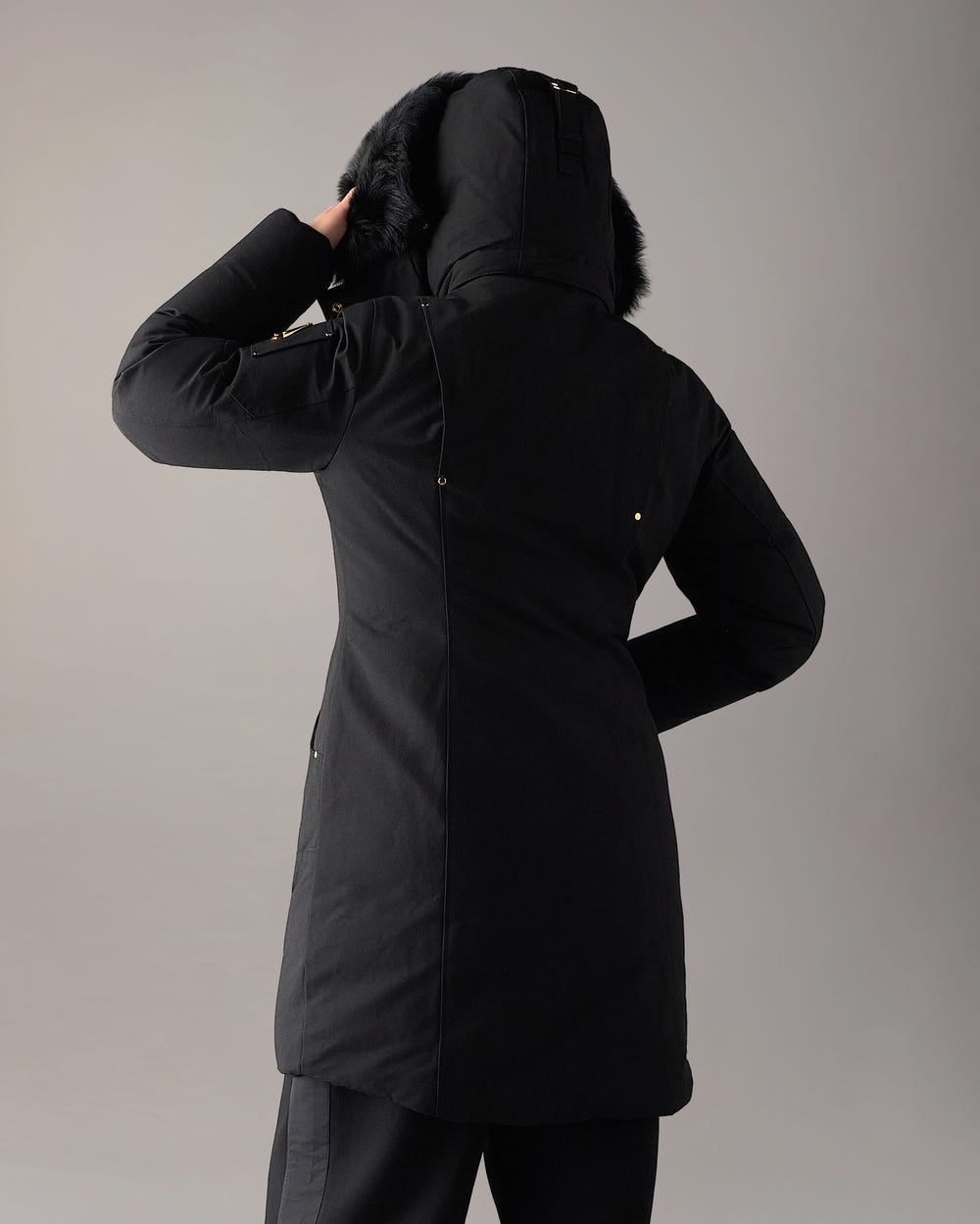Moose Knuckles - M35LP203GS - Gold Series Original Stirling Down Parka - WOMENS -  - Back