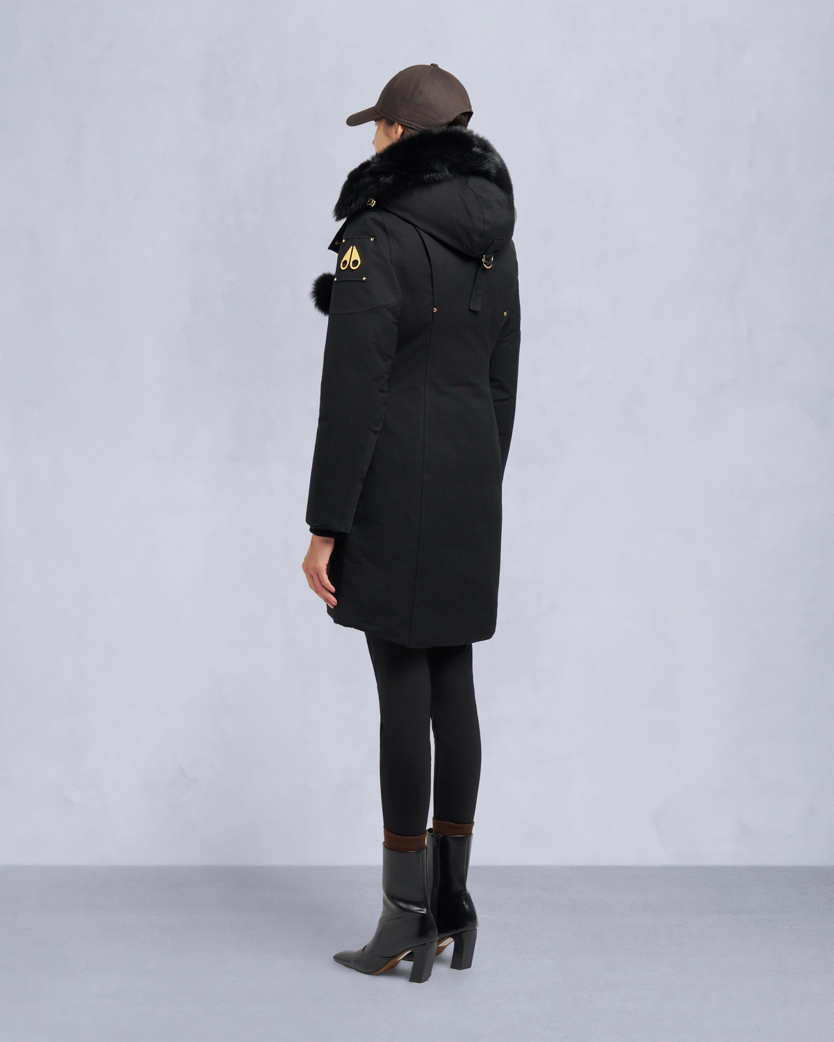 Moose Knuckles - M35LP203GS - Gold Series Stirling Shearling Parka  - WOMENS -  - Back