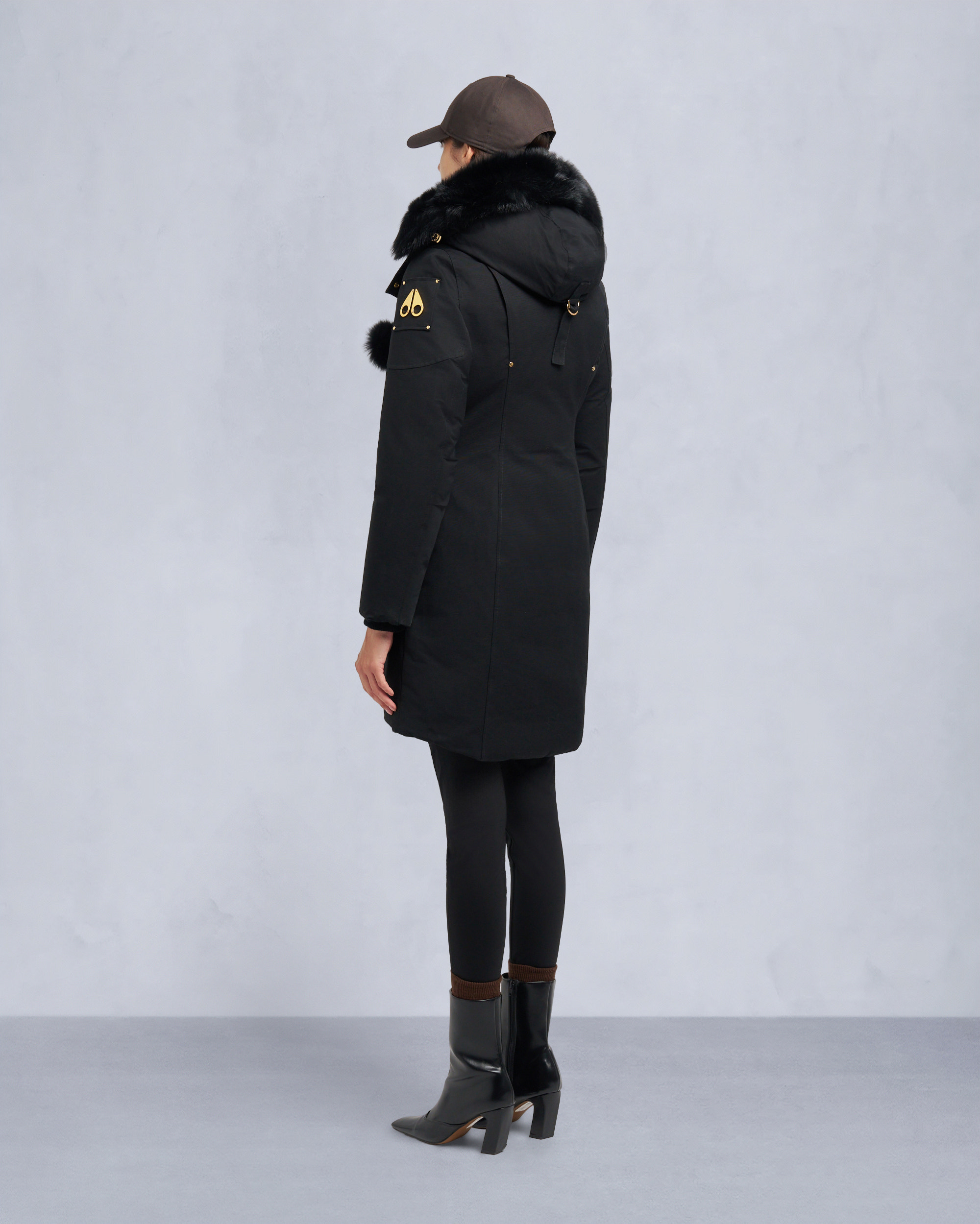Moose Knuckles - M35LP203GS - Gold Series Stirling Shearling Parka  - WOMENS -  - Back