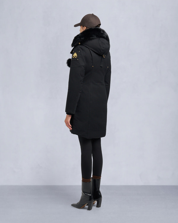 Moose Knuckles - M35LP203GS - Gold Series Stirling Shearling Parka  - WOMENS -  - Back