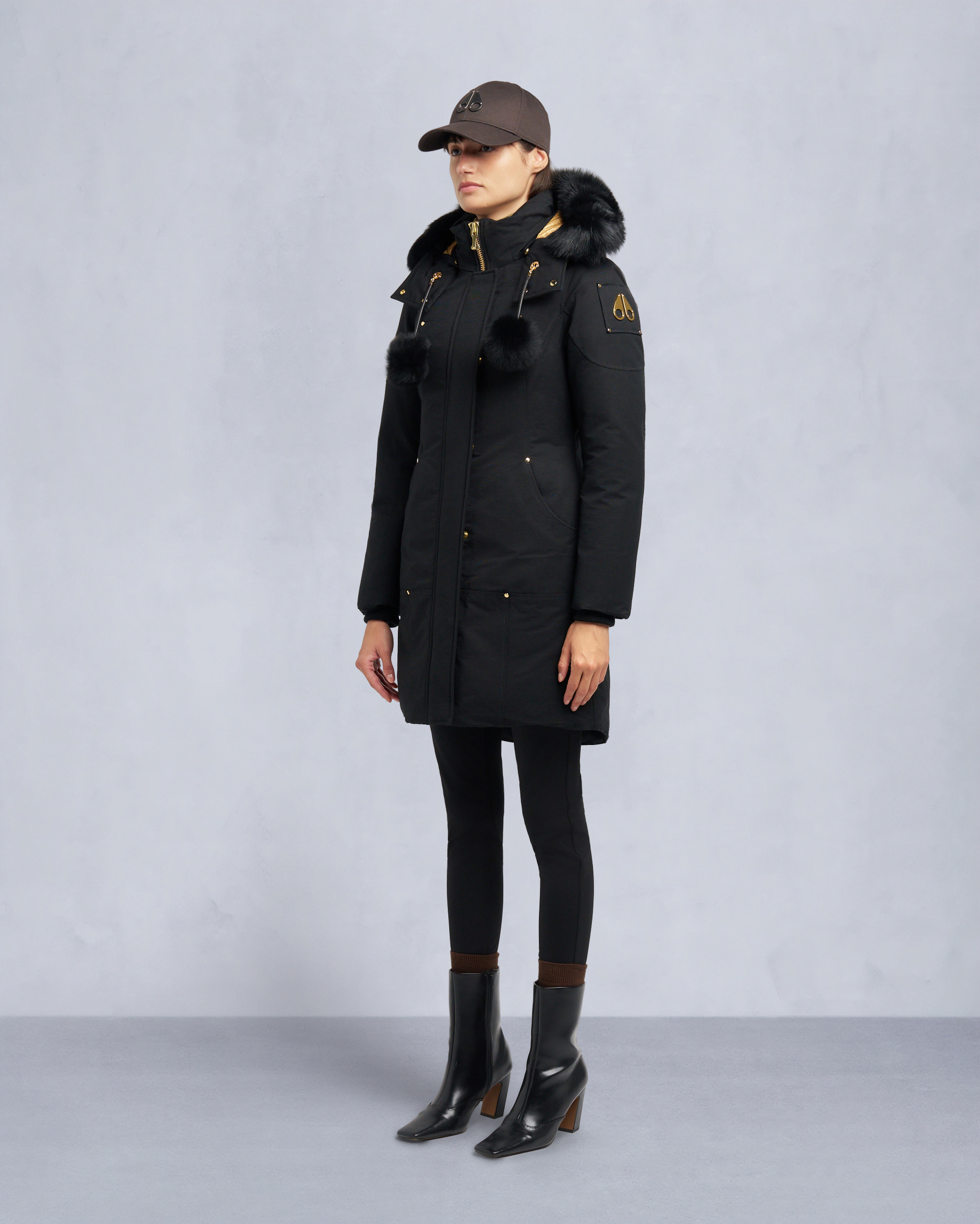 Moose Knuckles - M35LP203GS - Gold Series Stirling Shearling Parka  - WOMENS -  - Front