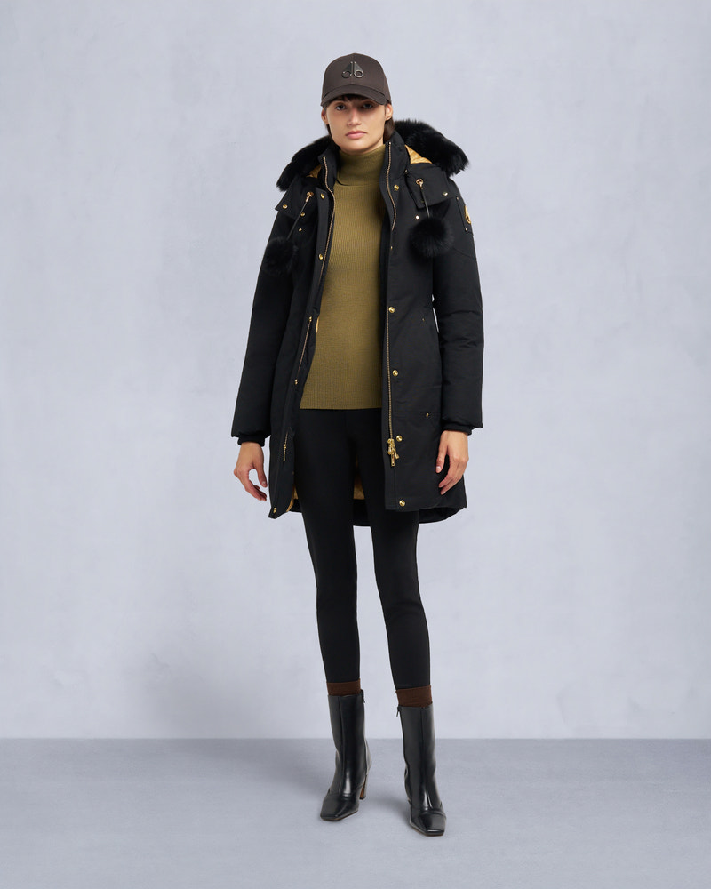 Moose Knuckles - M35LP203GS - Gold Series Original Stirling Shearling Trim Parka  - WOMENS -  - Front Category