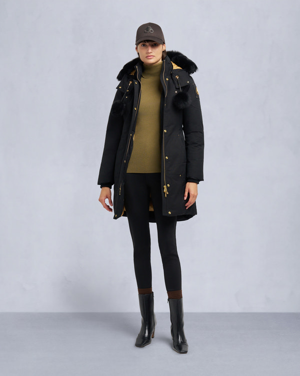 Moose Knuckles - M35LP203GS - Gold Series Stirling Shearling Parka  - WOMENS -  - Front Category