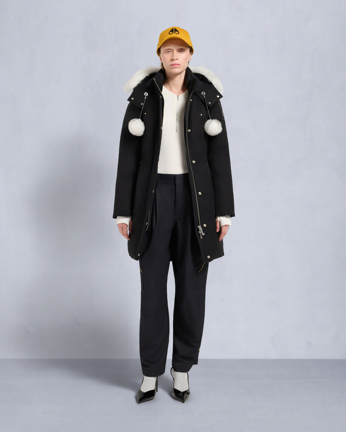 Moose Knuckles - M35LP203S - ORIGINAL STIRLING SHEARLING TRIM PARKA - WOMENS -  - Front Category