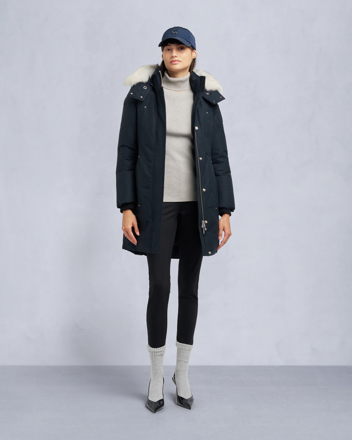 Moose Knuckles - M35LP203S - ORIGINAL STIRLING SHEARLING TRIM PARKA - WOMENS -  - Front Category