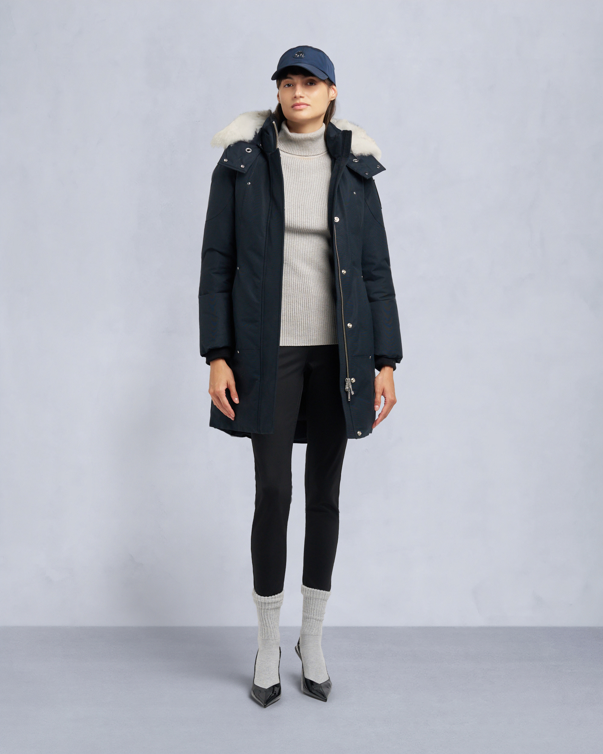 Moose Knuckles - M35LP203S - ORIGINAL STIRLING SHEARLING TRIM PARKA - WOMENS -  - Front Category