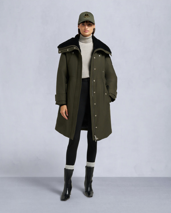 Moose Knuckles - M35LP204S - Original Storm Shearling Trim Parka - WOMENS -  - Front Category