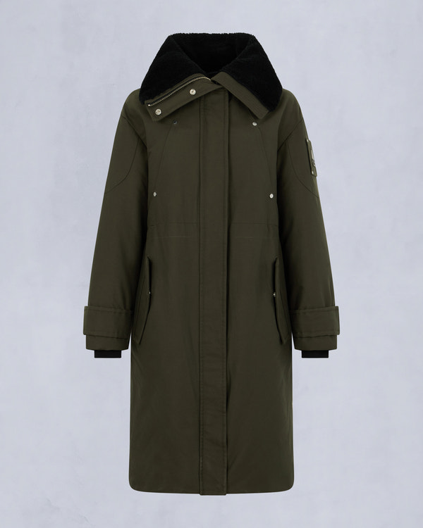 Moose Knuckles - M35LP204S - Original Storm Shearling Trim Parka - WOMENS -  - GM