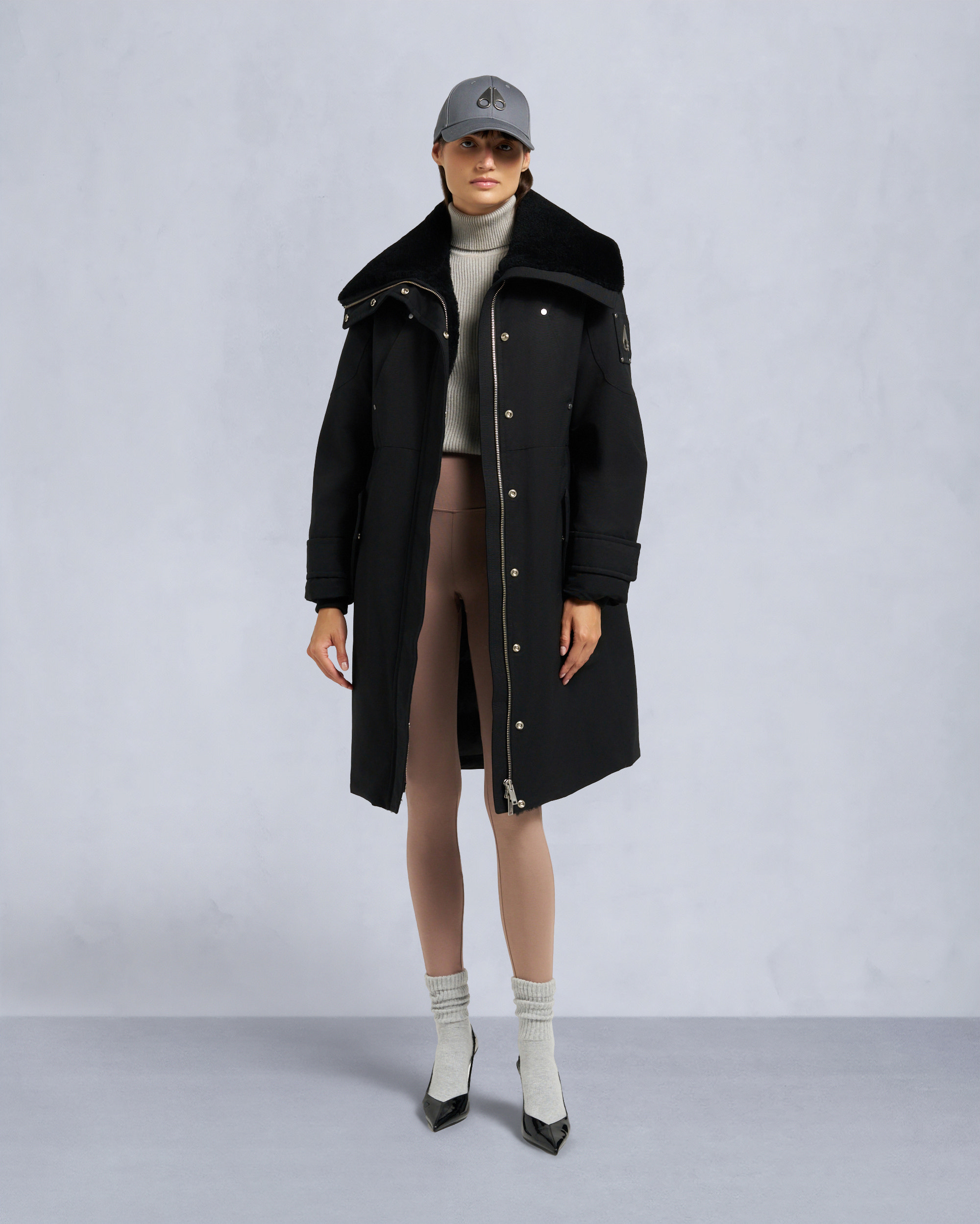 Moose Knuckles - M35LP204S - Storm Shearling Parka - WOMENS -  - Front Category