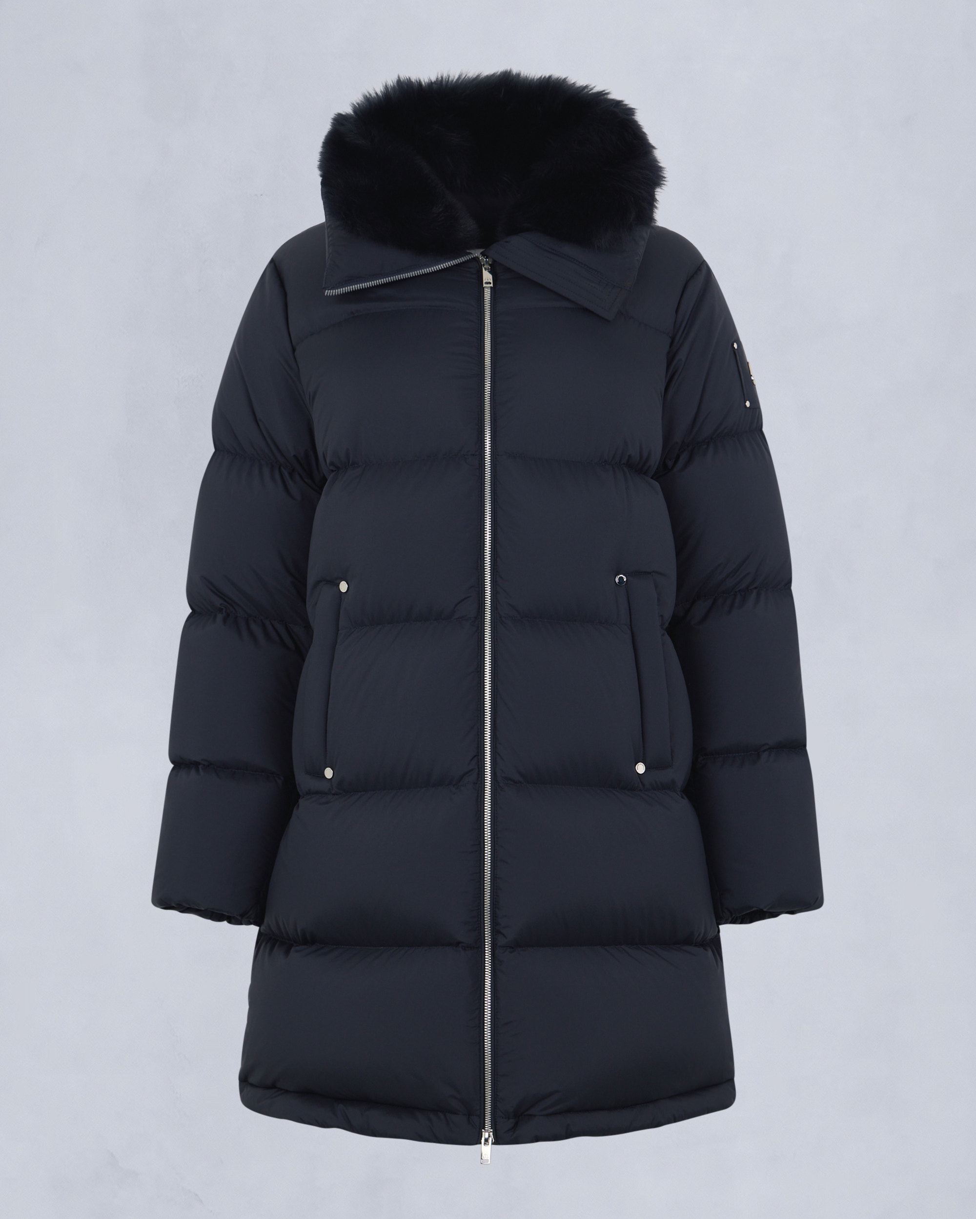 Moose Knuckles - M35LP209S - Belle Dune Long Shearling Trim Puffer - WOMENS -  - GM