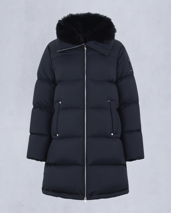 Moose Knuckles - M35LP209S - Belle Dune Long Shearling Trim Puffer - WOMENS -  - GM