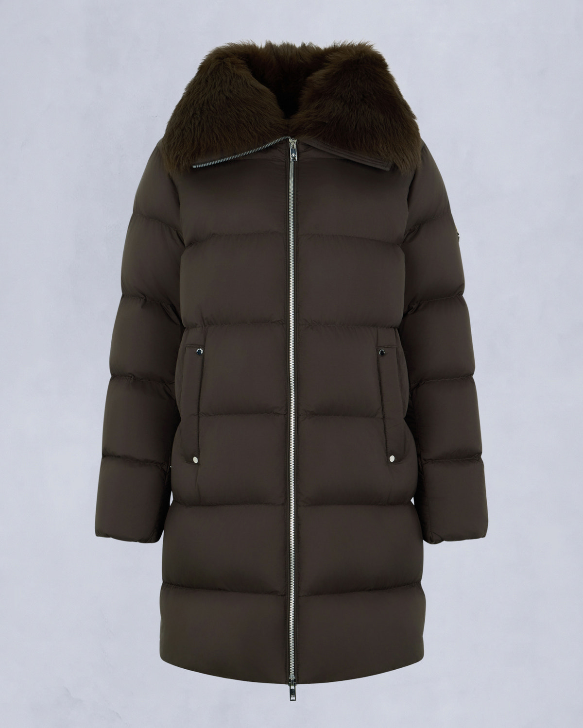 Moose Knuckles - M35LP209S - Belle Dune Long Shearling Trim Puffer - WOMENS -  - GM
